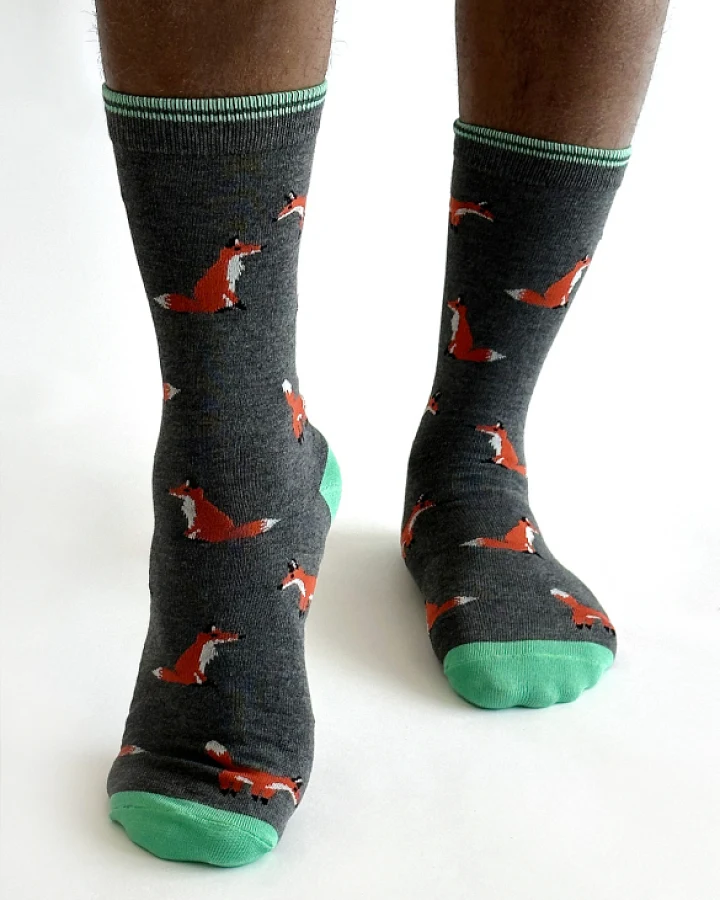 Bambus Socken Modell: Oriel Fox