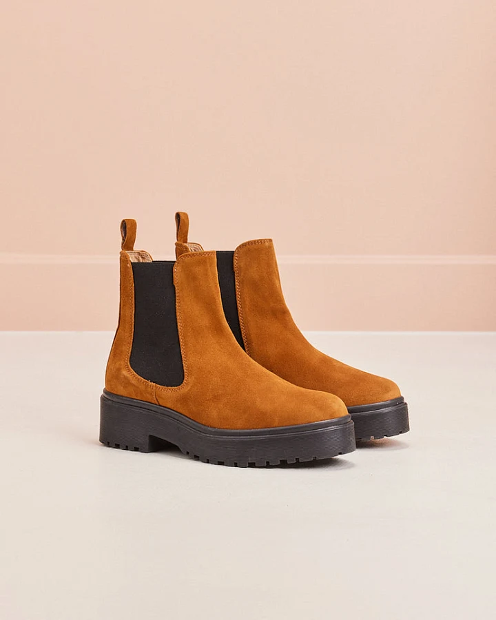Leder Boot Modell: Flora