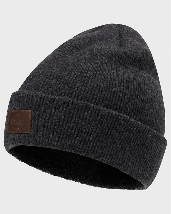 Medium Rib Beanie Merinowolle