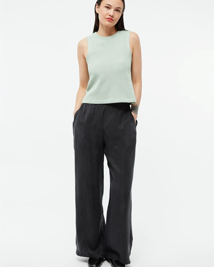 Tencel-Hose Wide Fit Modell: Marla
