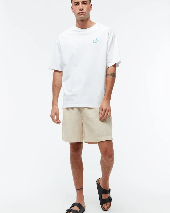Leinen Shorts Modell: Laurin