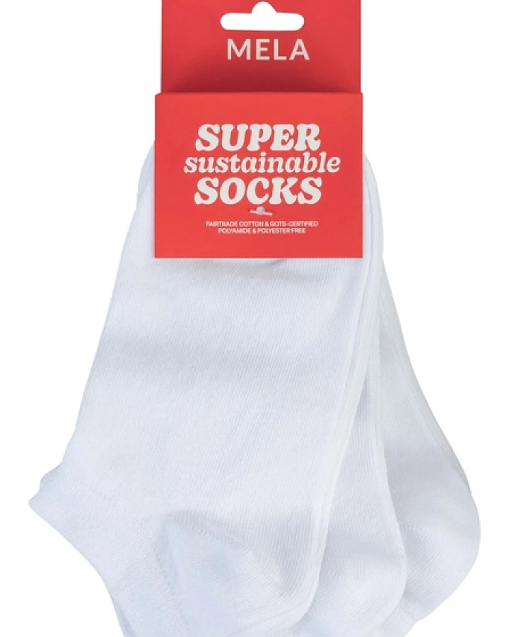 Sneakersocken GOTS, 3er Pack