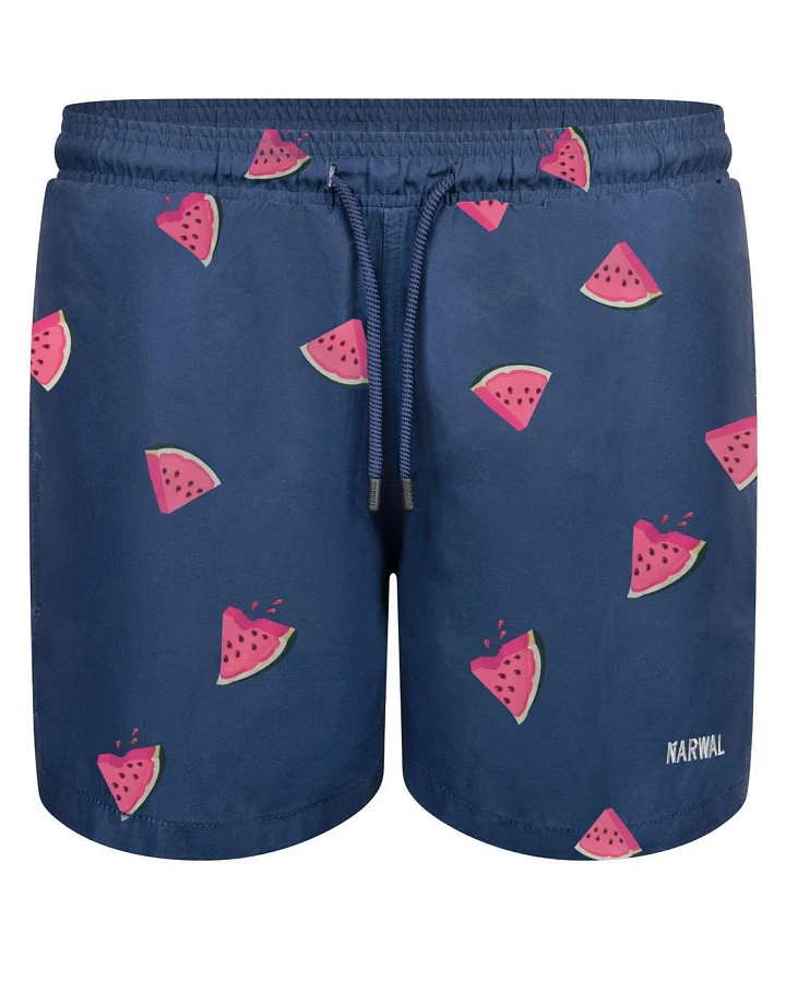 Nachhaltige Badehose mit Print