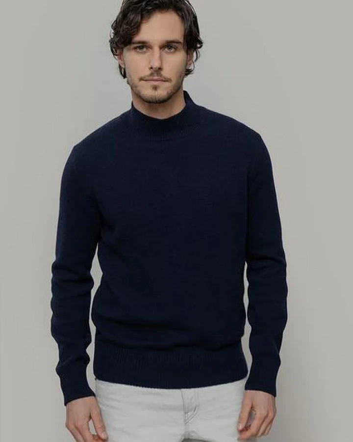 Kaschmir Stehkragenpullover Modell: Clemente
