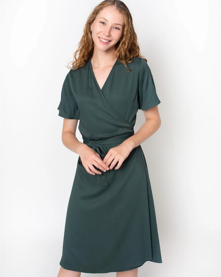 Tencel Wickelkleid Modell: Suki