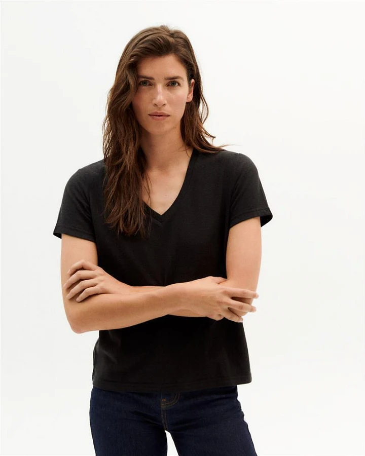 T-Shirt Modell: Hemp Clavel