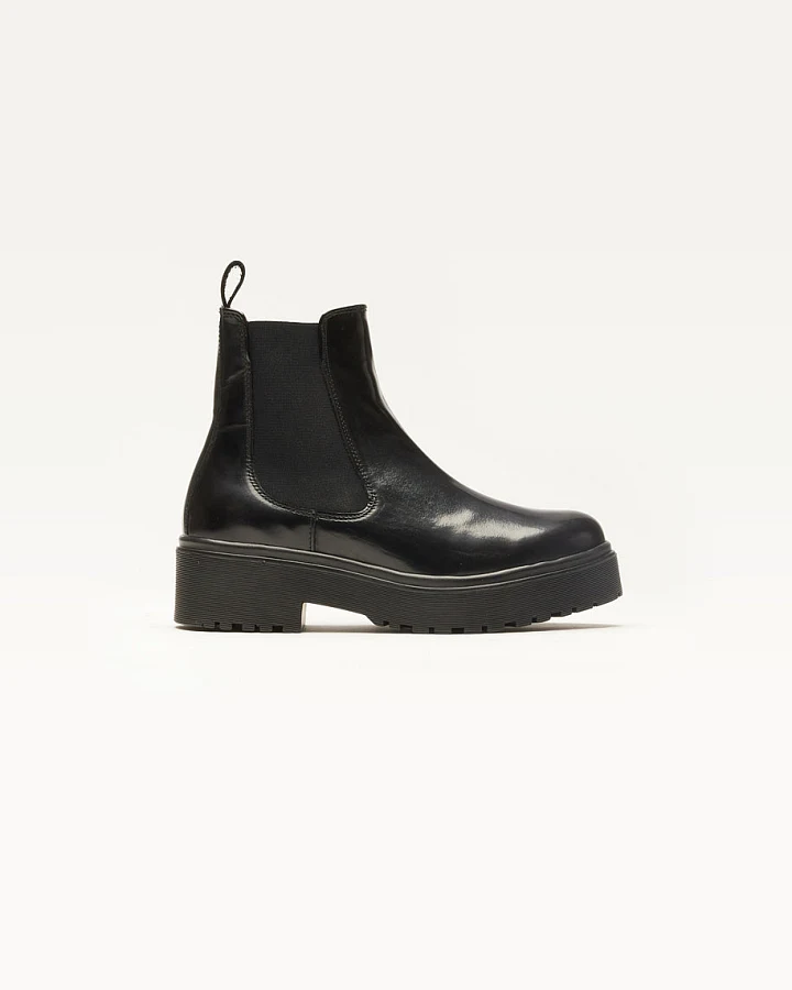 Leder-Stiefelette Modell: Flora