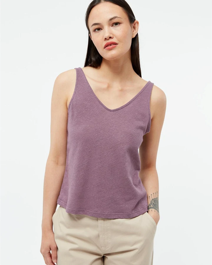 Leinen Top Modell: Jette