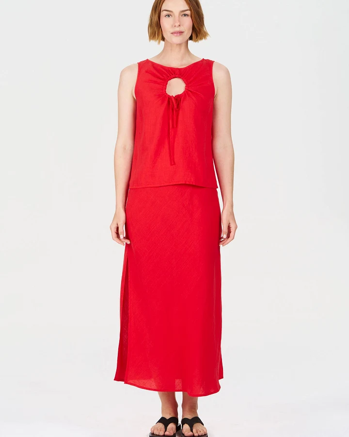 Tencel Midi-Rock Modell: Ray