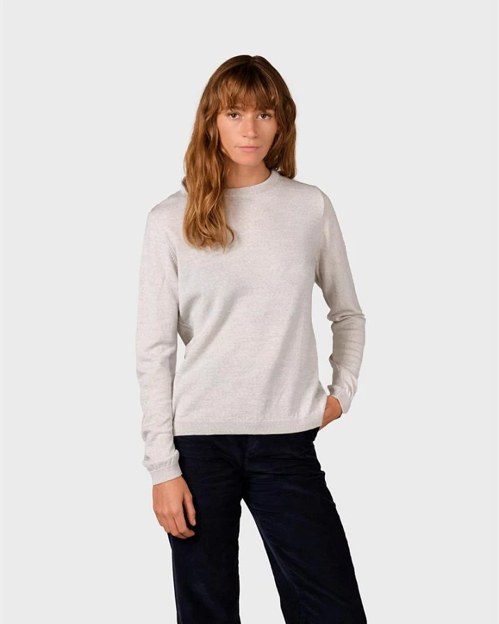 Merino Pullover Damen Basic
