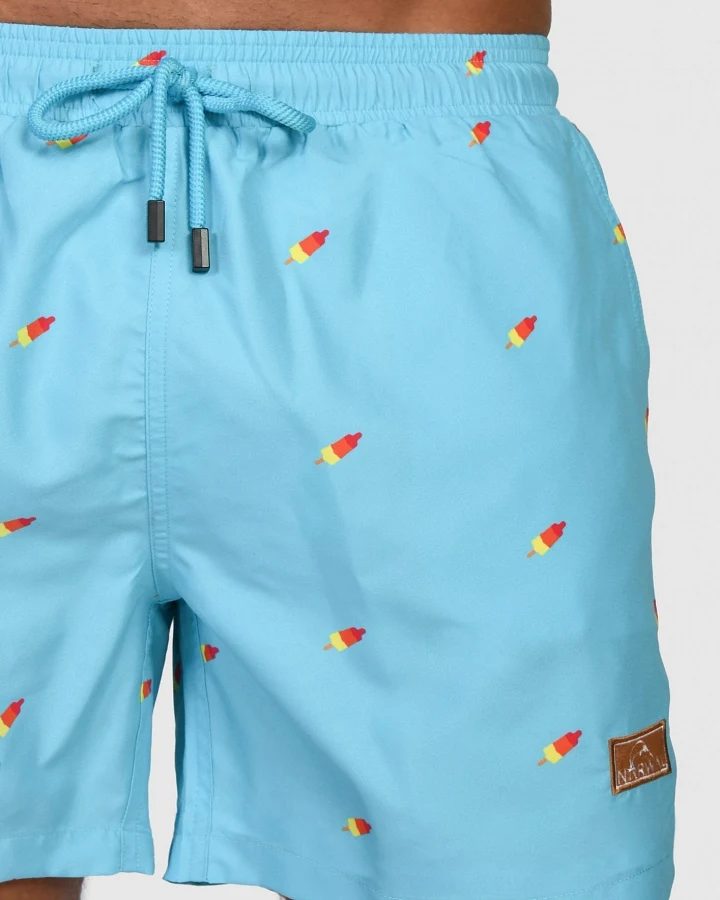 Nachhaltige Badehose mit Print