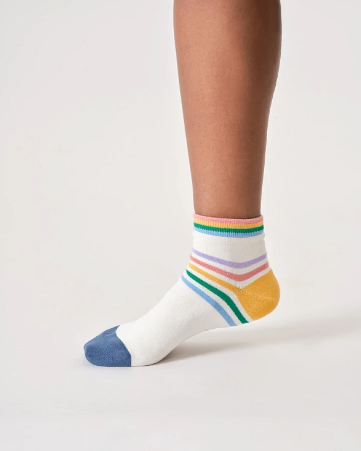Socken Modell: Rainbow Stripe