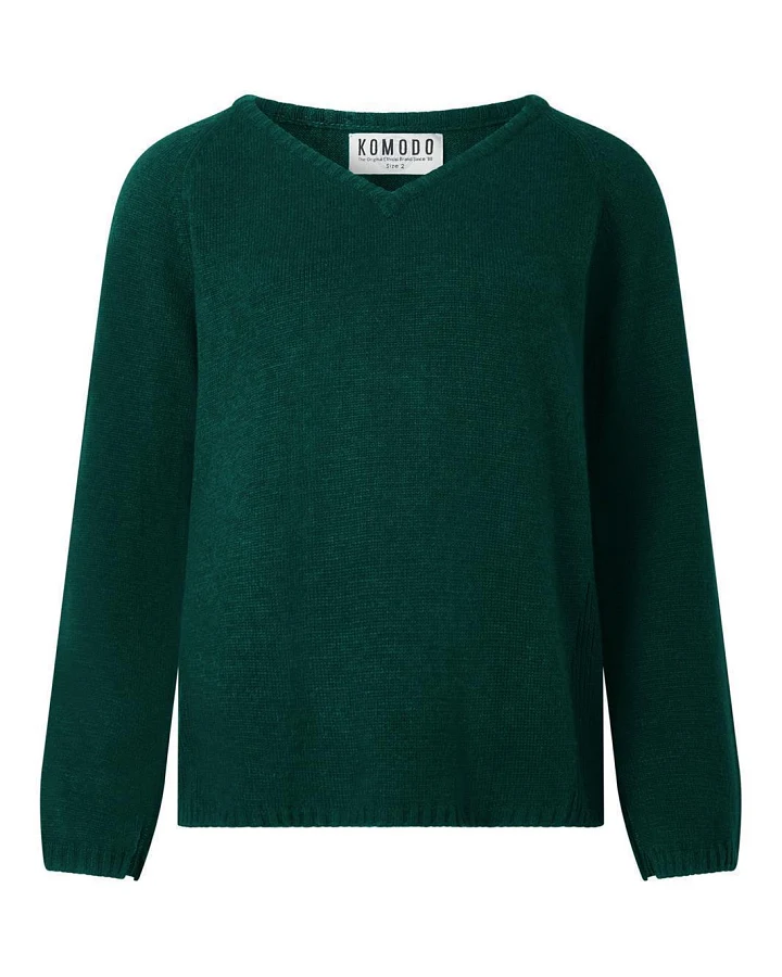 V-Neck Wollpullover Modell: Natty