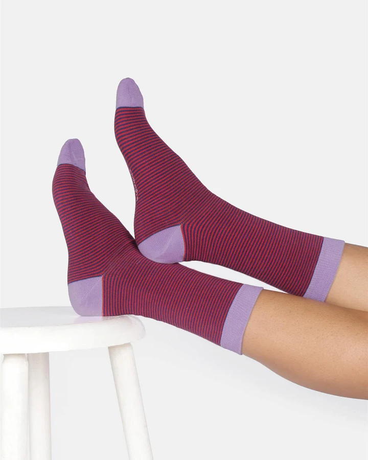 Socken Modell: Stripe Crew