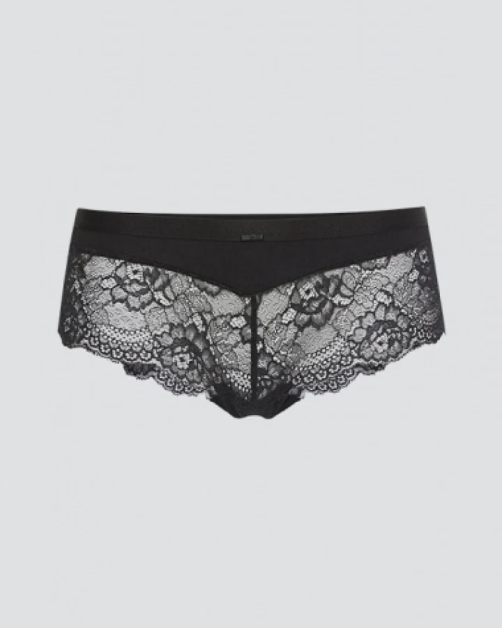 Brasil-Slip mit Spitze