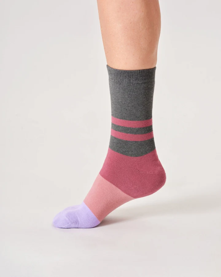 Socken Modell: Colour Block