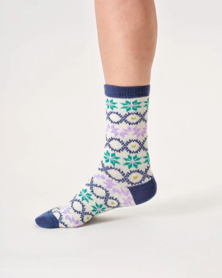Wollsocken Modell: Fair Isle