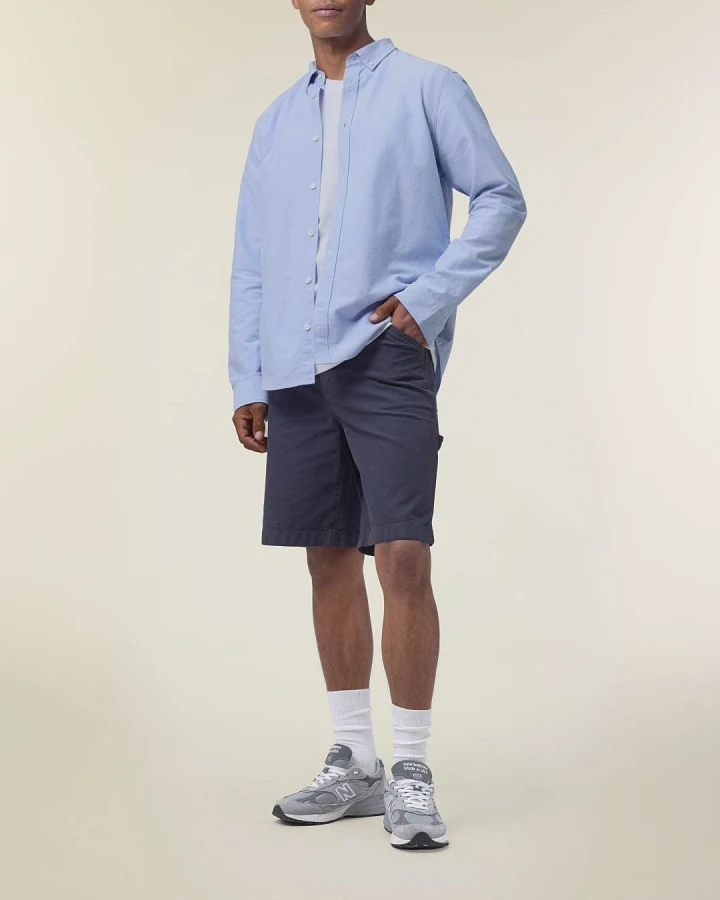 Blue Oxford