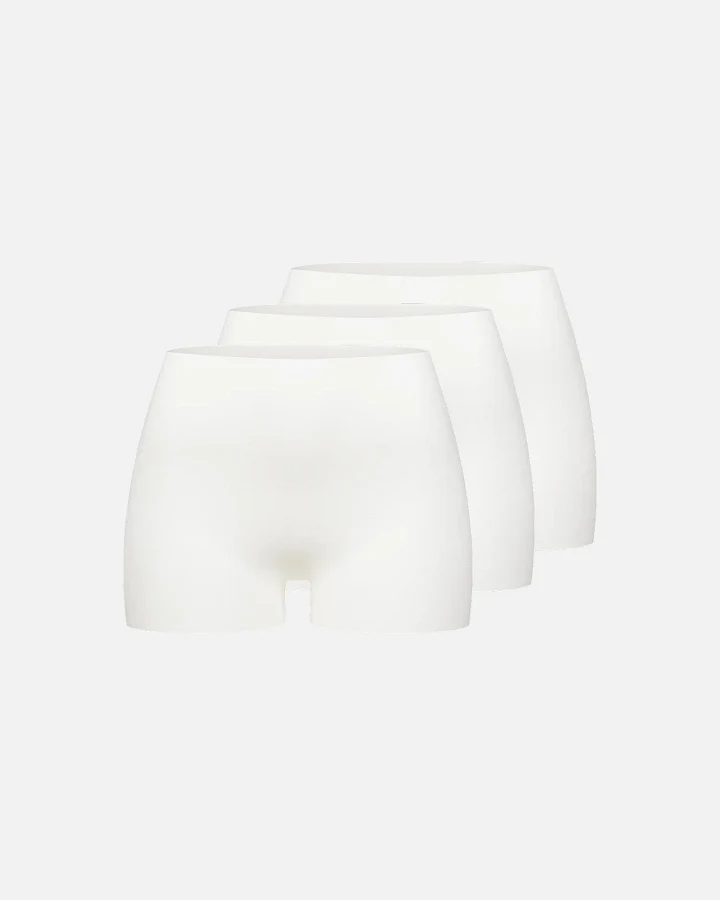Produktseite: erlich textil Light Touch Panty im 3er Pack für Frauen aus Modal in ecru