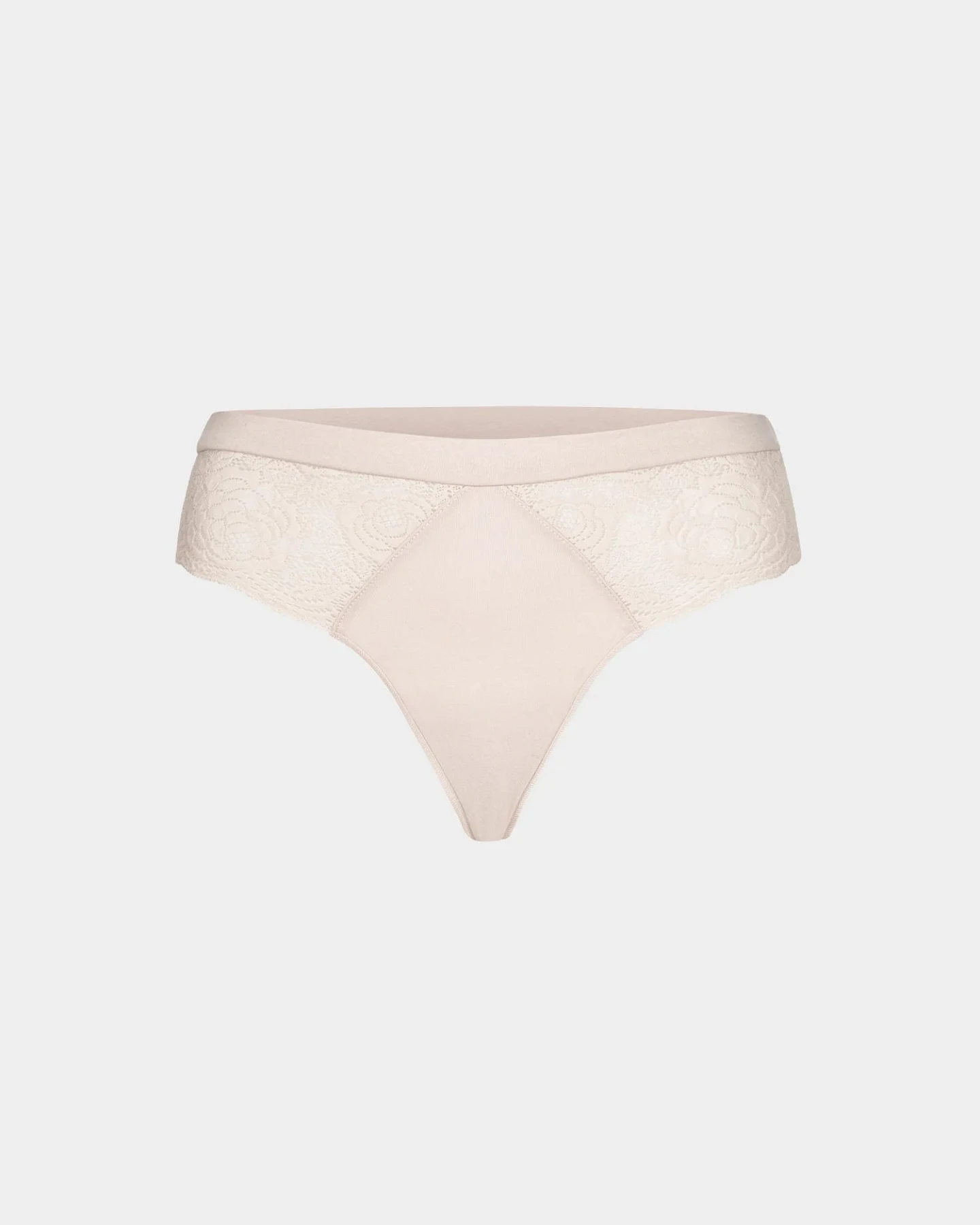 erlich textil Gertrud für Frauen aus Baumwolle in mauve – Ansicht 2