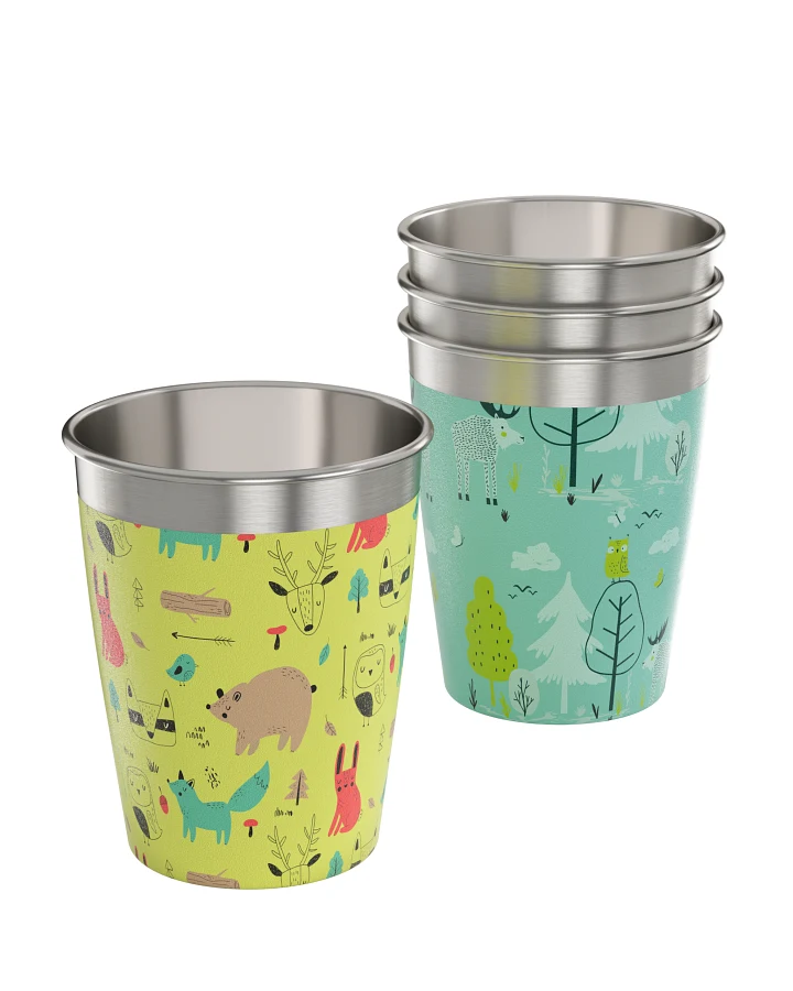 Kinderbecher Kids Cup Set Wildlife 0.35 L