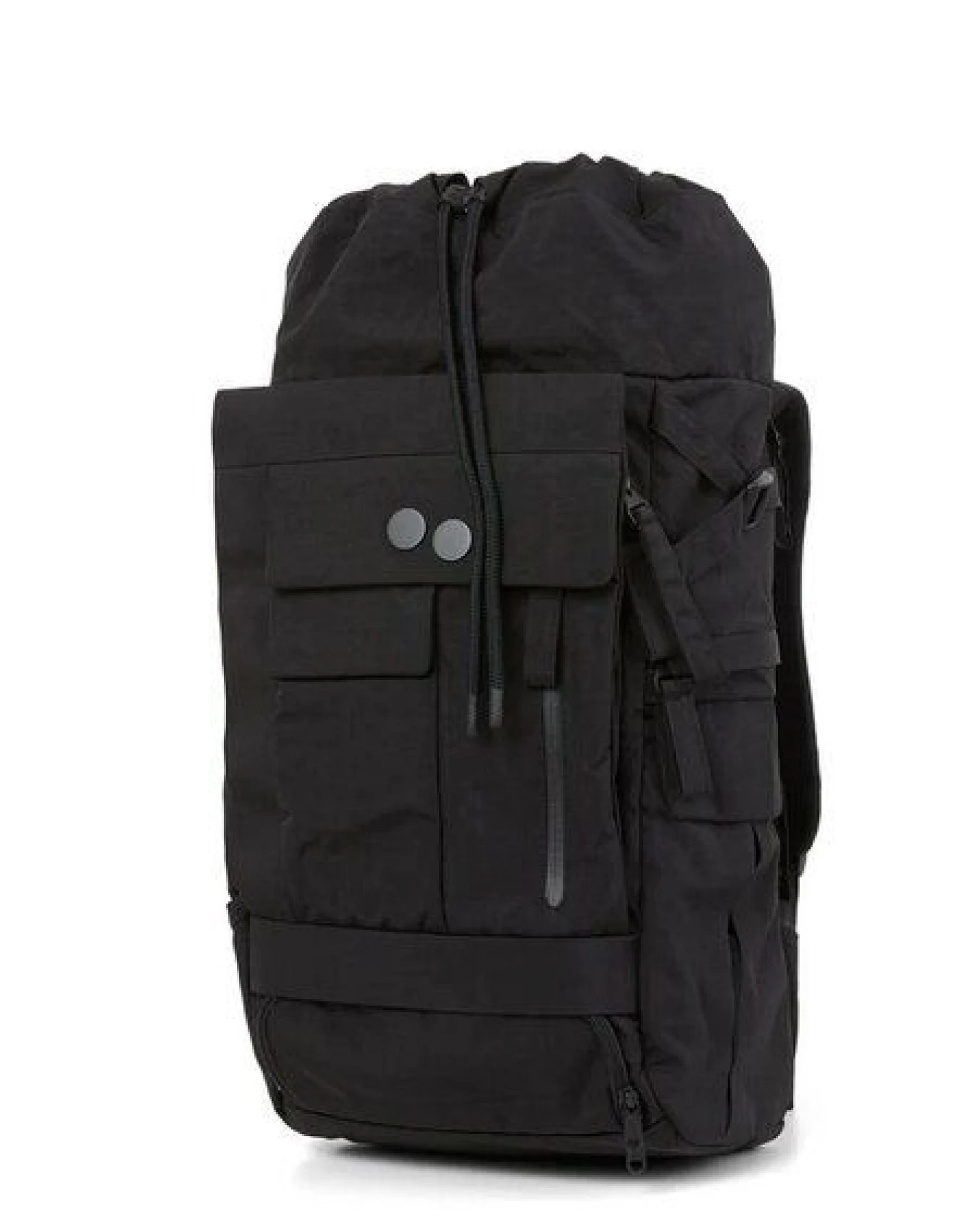 pinqponq Blok Medium Crinkle - Rucksack aus recycletem Nylon – Ansicht 2