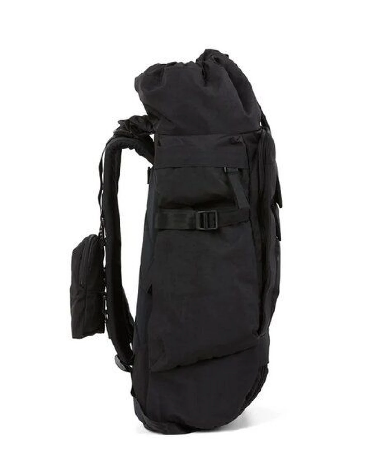 pinqponq Blok Medium Crinkle - Rucksack aus recycletem Nylon – Ansicht 4