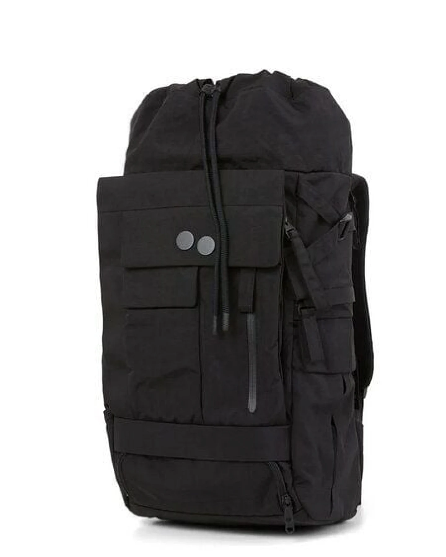 pinqponq Blok Medium Crinkle - Rucksack aus recycletem Nylon – Ansicht 3