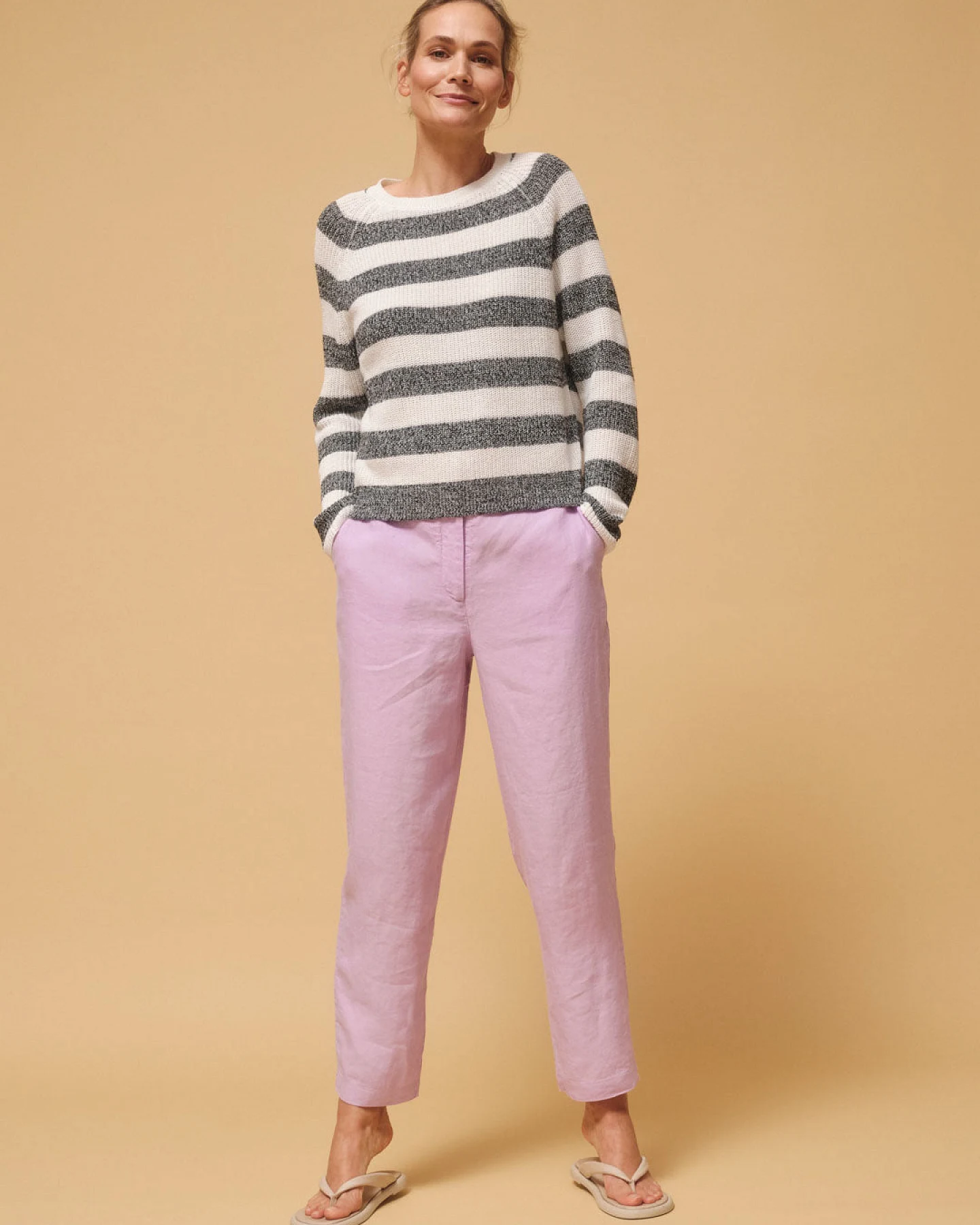 Blockstreifen-Pullover – Ansicht 3