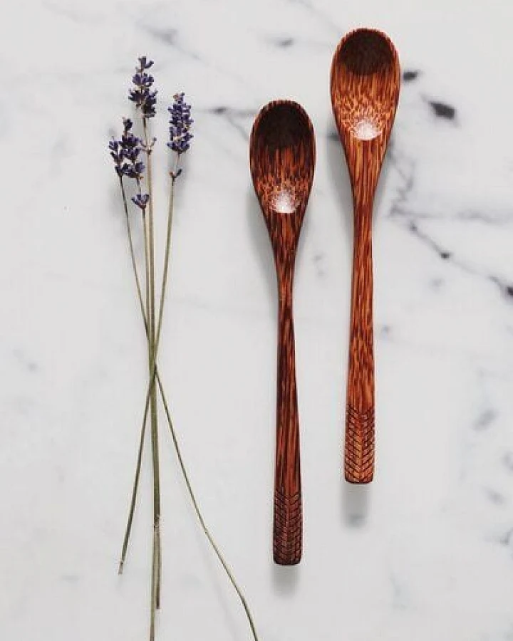 Balu Bowls Boho Coffee Löffel aus Kokosholz