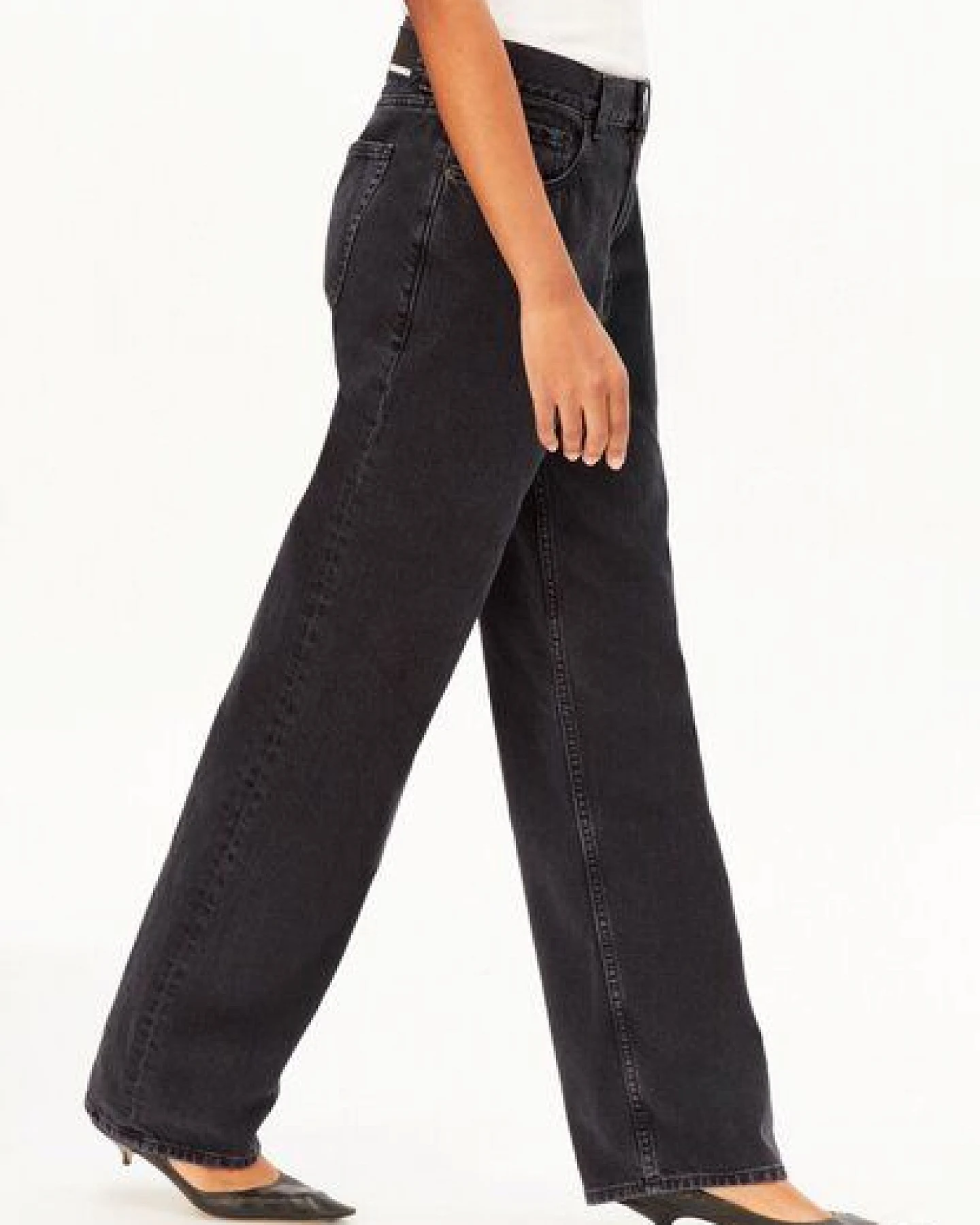 ARMEDANGELS HAAYI Damen Baggy Jeans recycelte Baumwolle – Ansicht 4