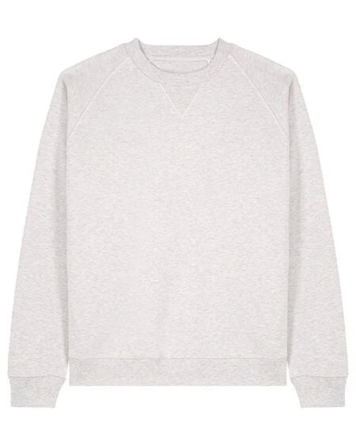 YTWOO Klassisches Unisex Raglan Sweatshirt mit Relaxed Fit aus 100% Biobaumwolle