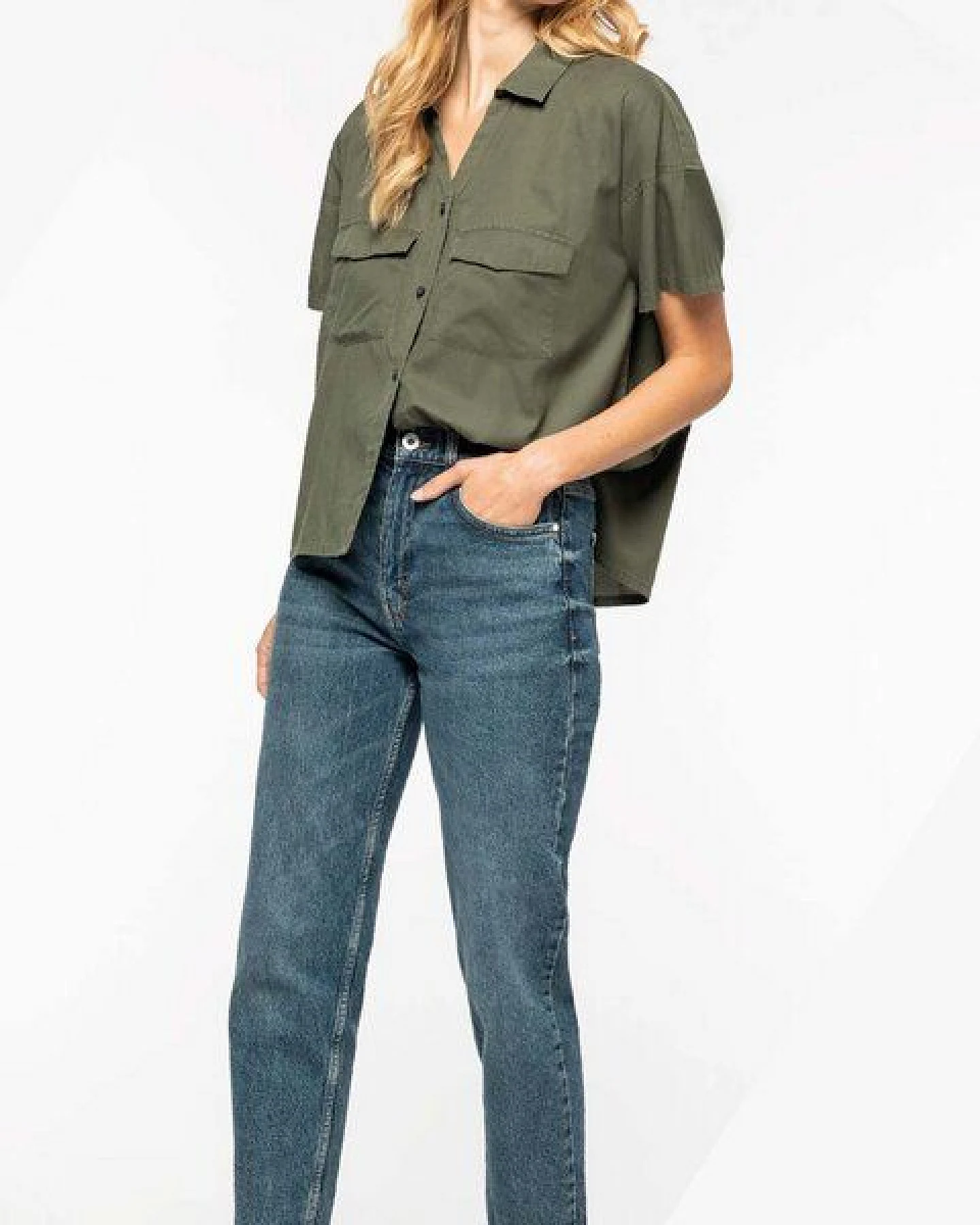 YTWOO Damenhemd mit Lyocell TENCEL Oversize - Modern, Lässig und Nachhaltig – Ansicht 2
