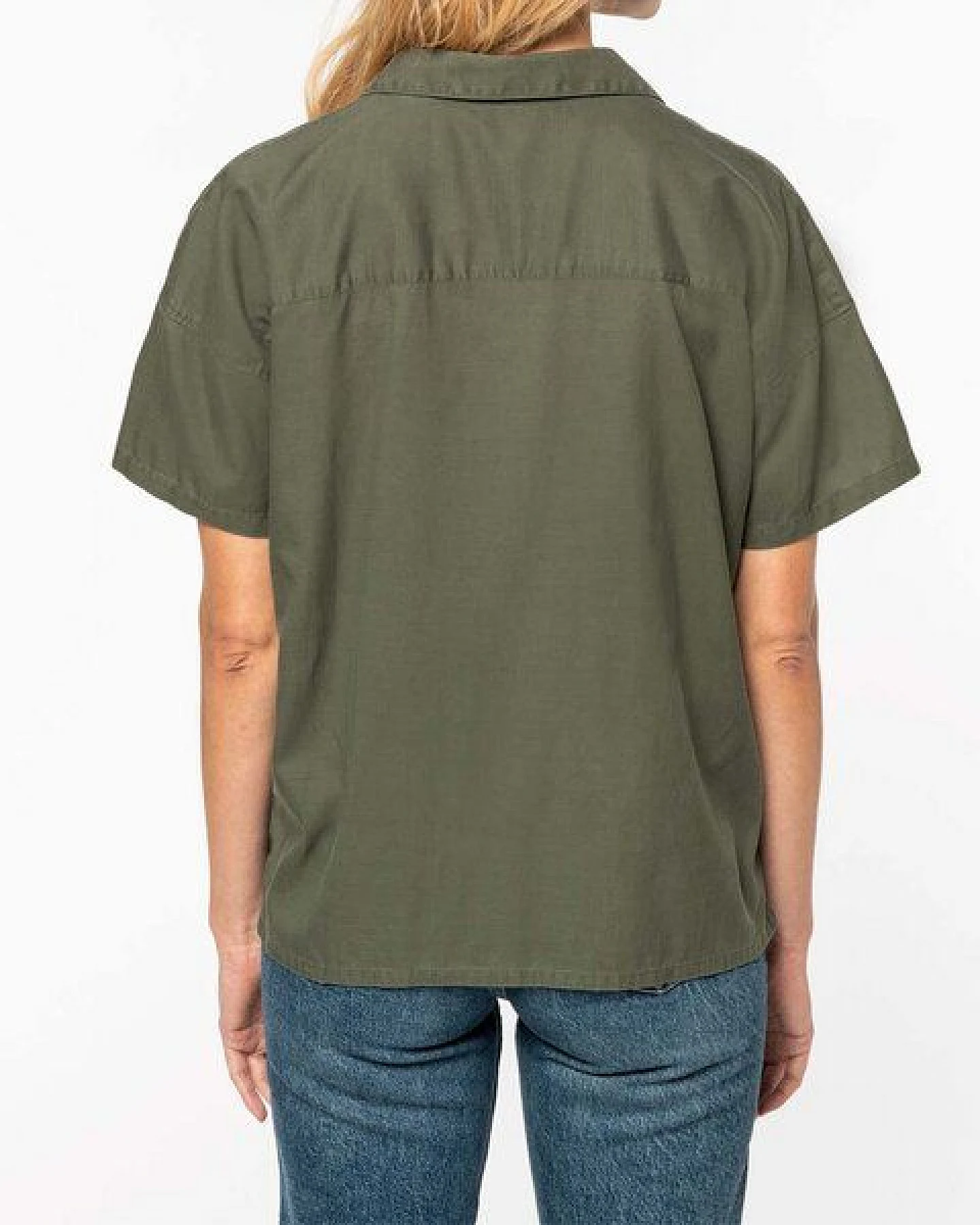 YTWOO Damenhemd mit Lyocell TENCEL Oversize - Modern, Lässig und Nachhaltig – Ansicht 3