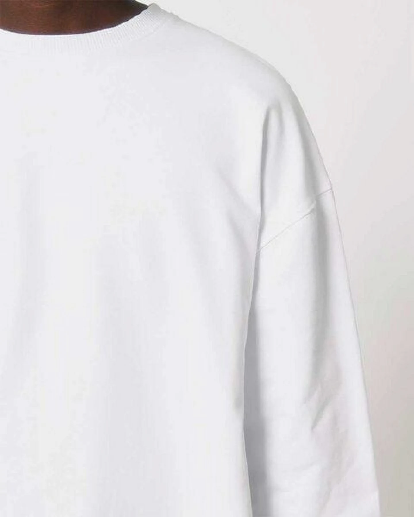 YTWOO Oversized Sweatshirt aus reiner Bio-Baumwolle, Dry Handfeel – Ansicht 4