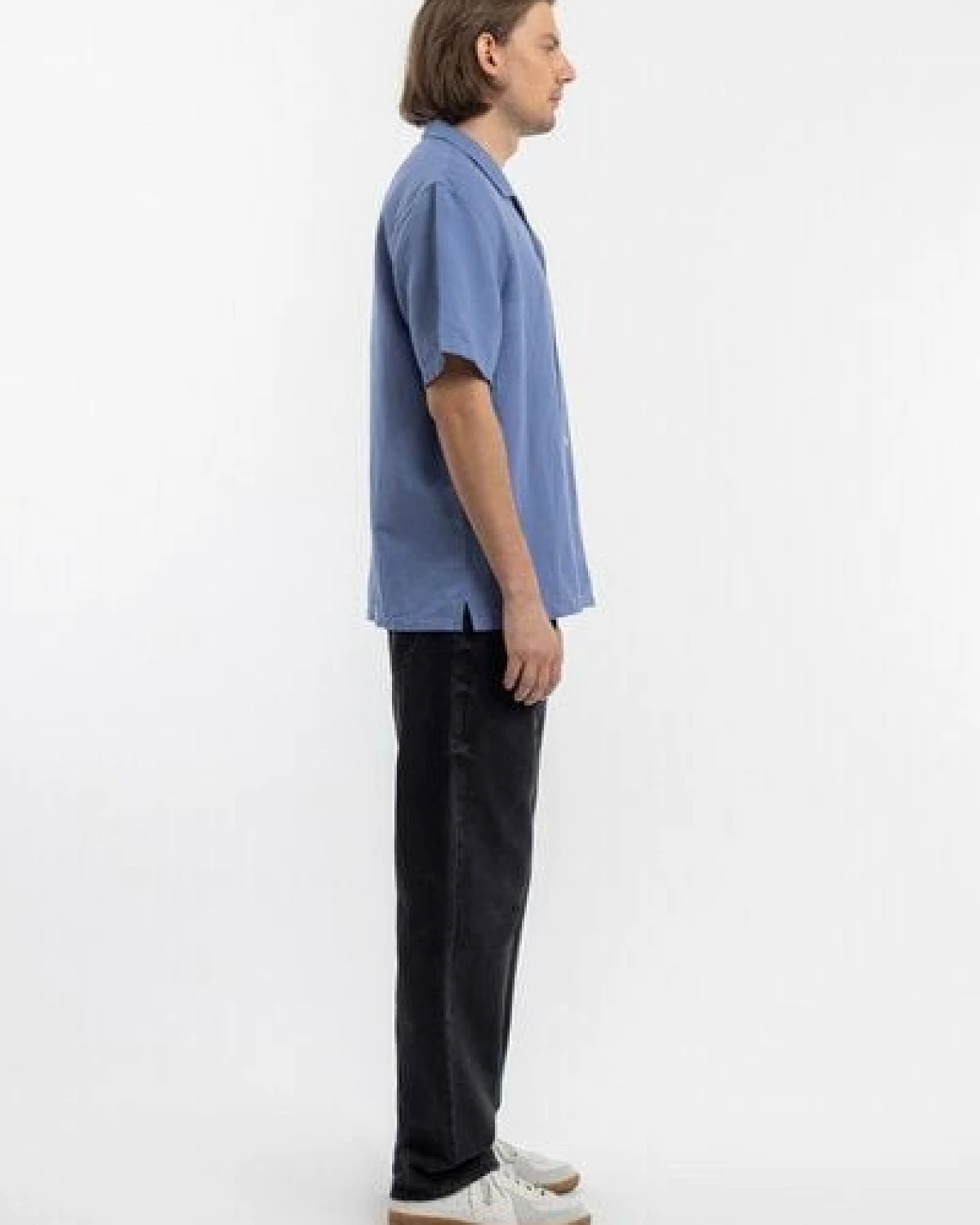 Rotholz Bowling Shirt Leinen Mix – Ansicht 3
