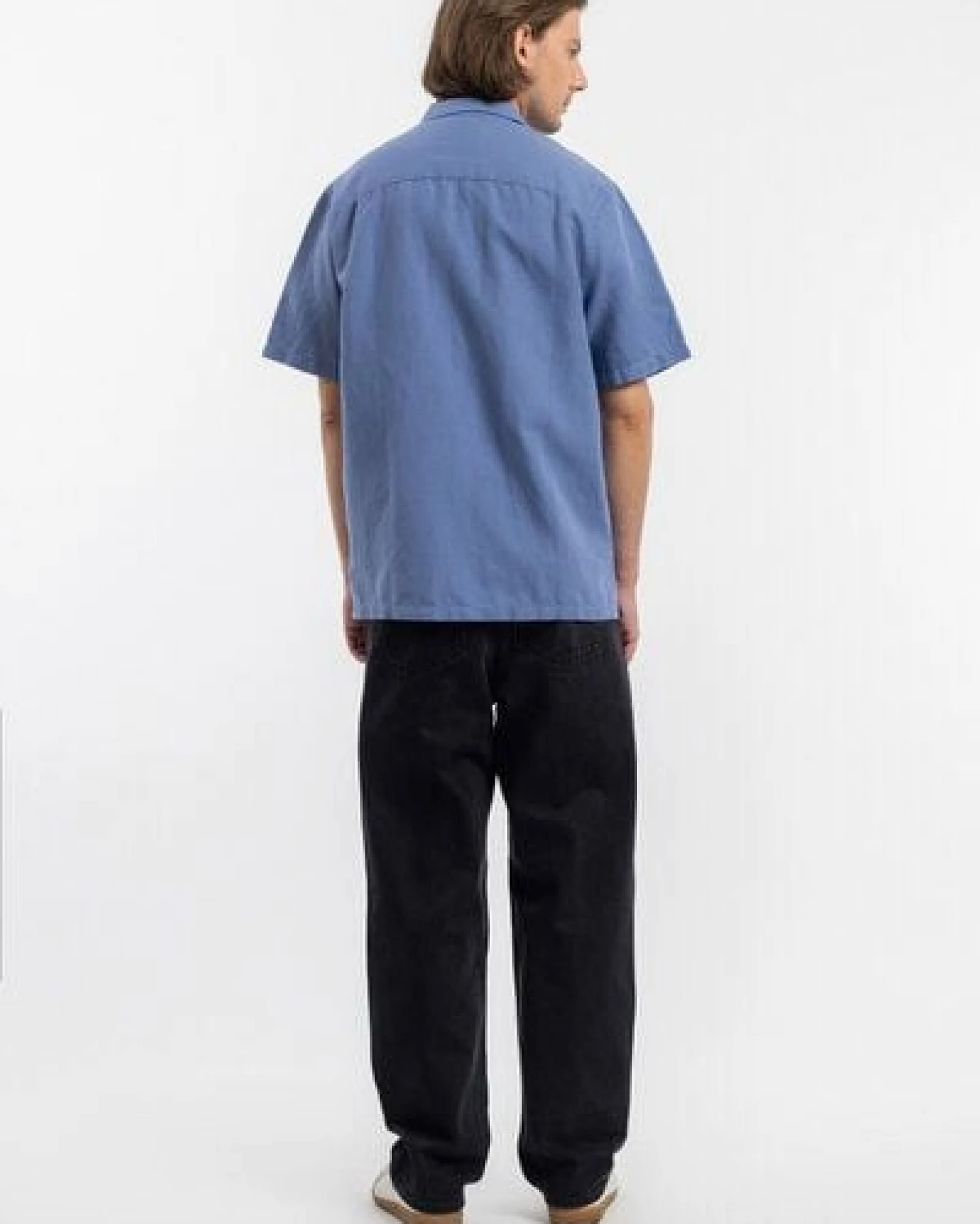 Rotholz Bowling Shirt Leinen Mix – Ansicht 4