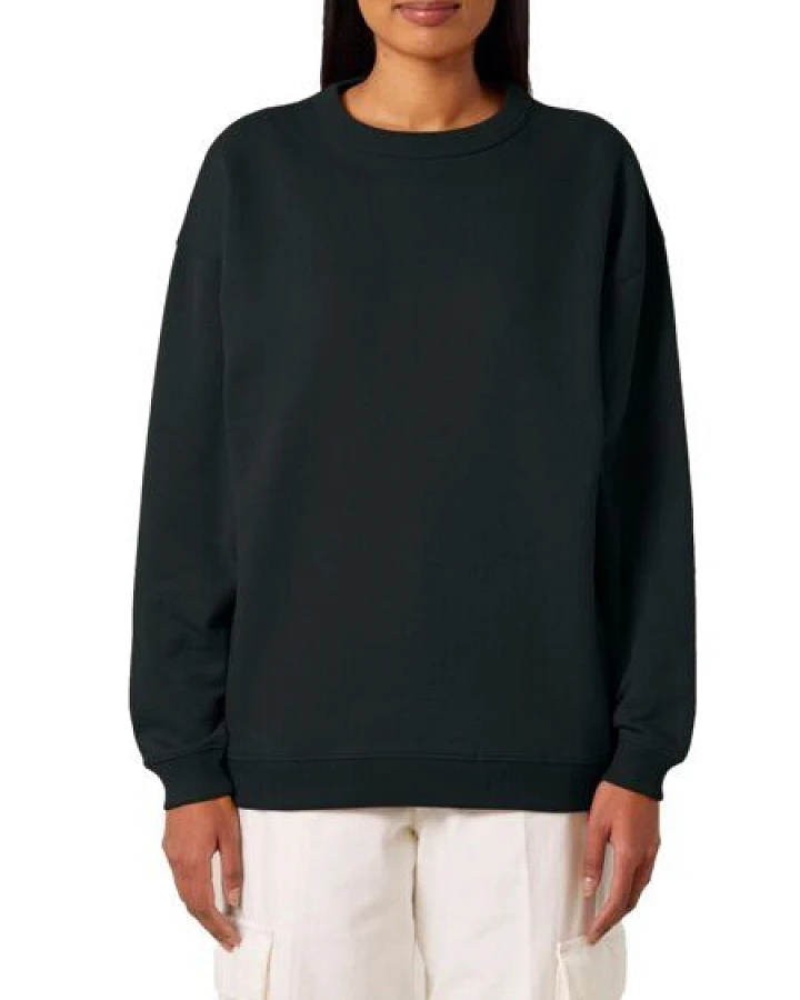 YTWOO Modernes Oversized Damen Crewneck Sweatshirt aus 100% Biobaumwolle