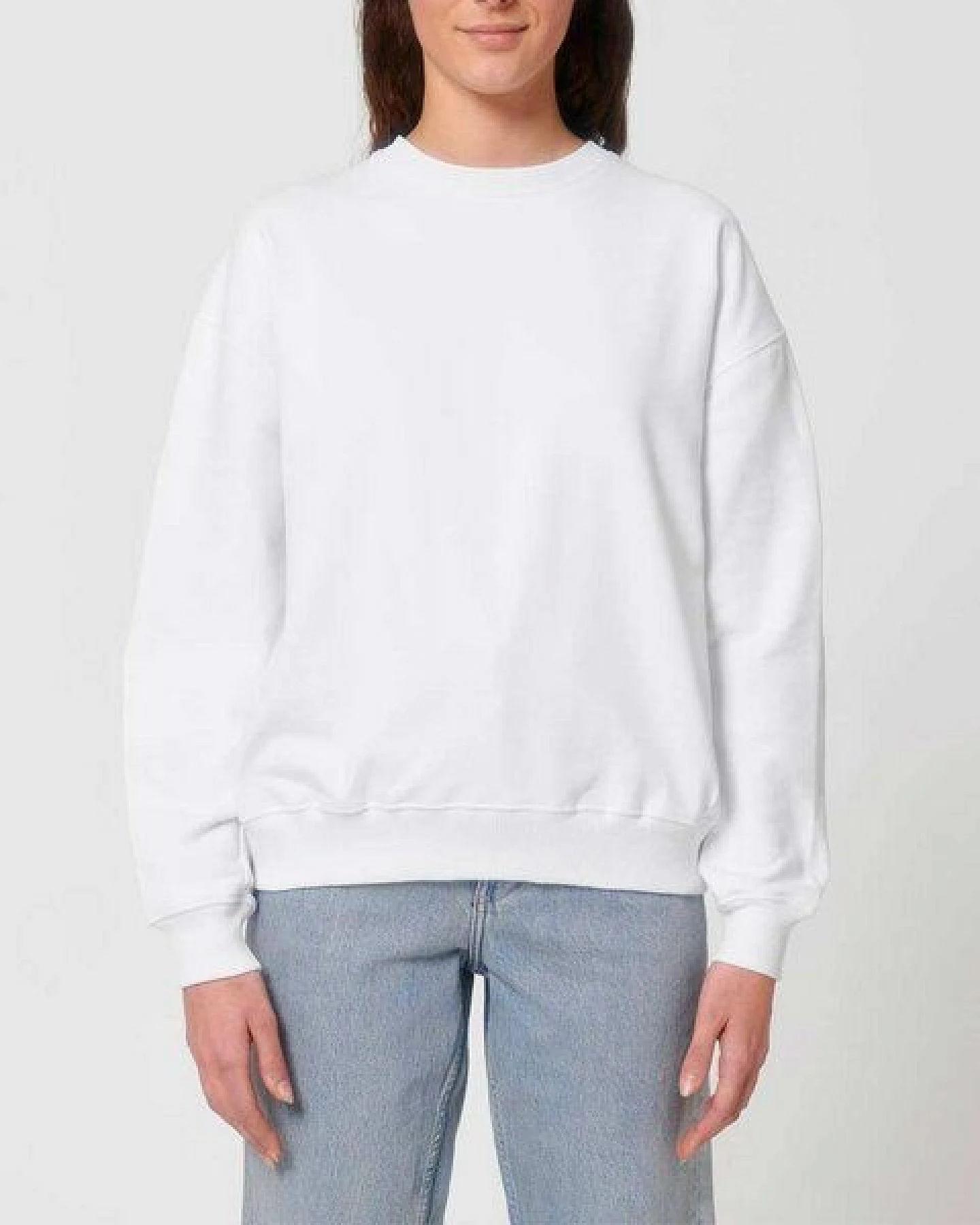 YTWOO Oversized Sweatshirt aus reiner Bio-Baumwolle, Dry Handfeel – Ansicht 3