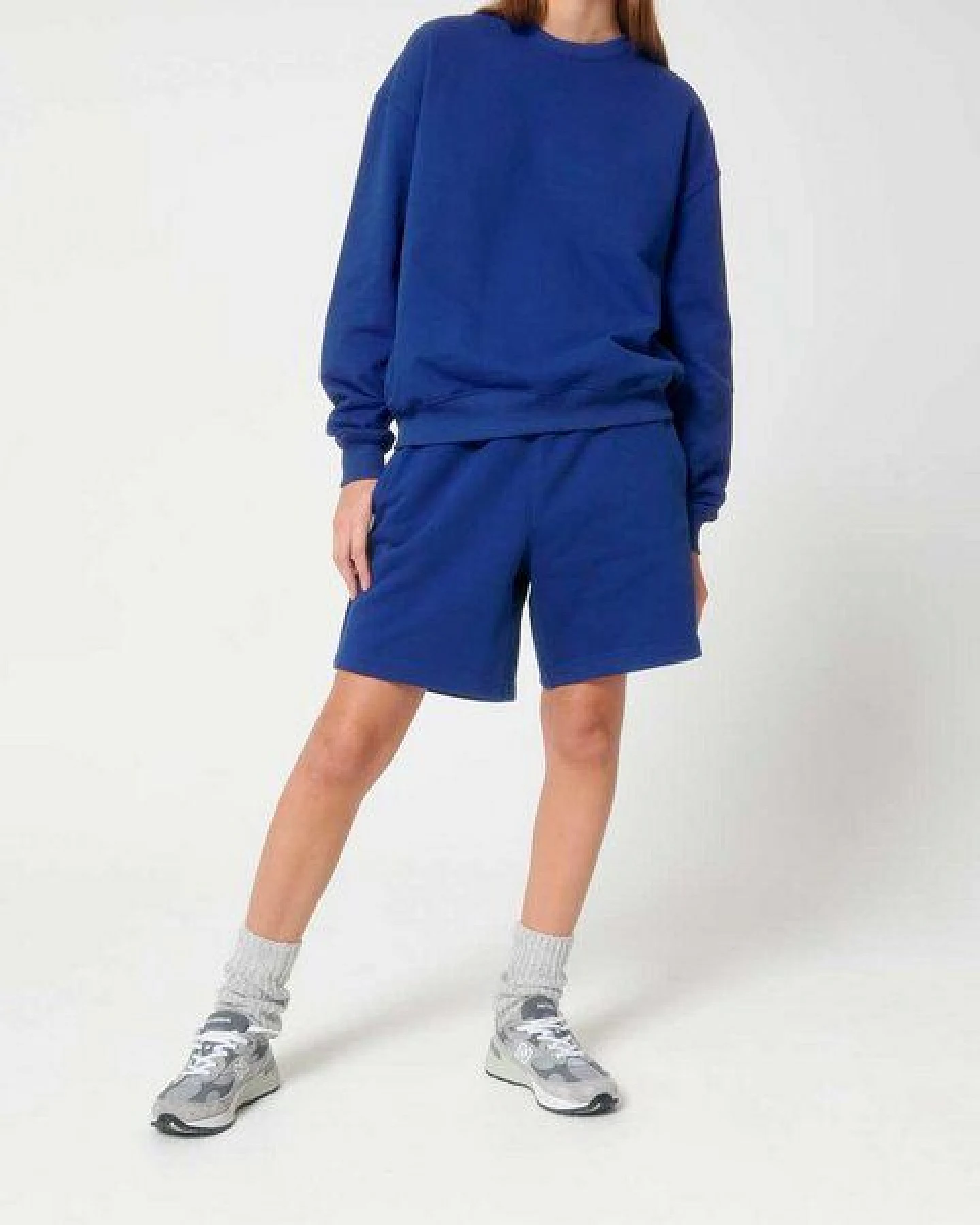 YTWOO Oversized Sweatshirt aus reiner Bio-Baumwolle, Dry Handfeel – Ansicht 2