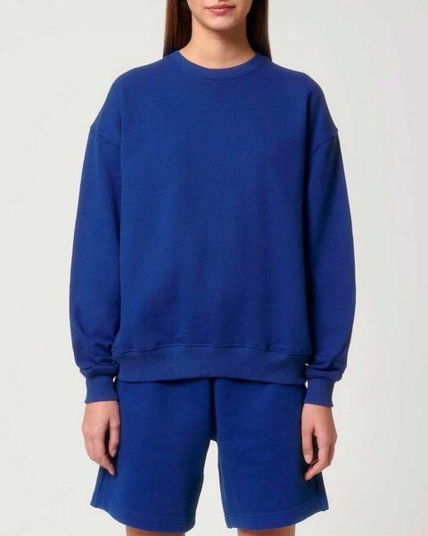 YTWOO Oversized Sweatshirt aus reiner Bio-Baumwolle, Dry Handfeel – Ansicht 3
