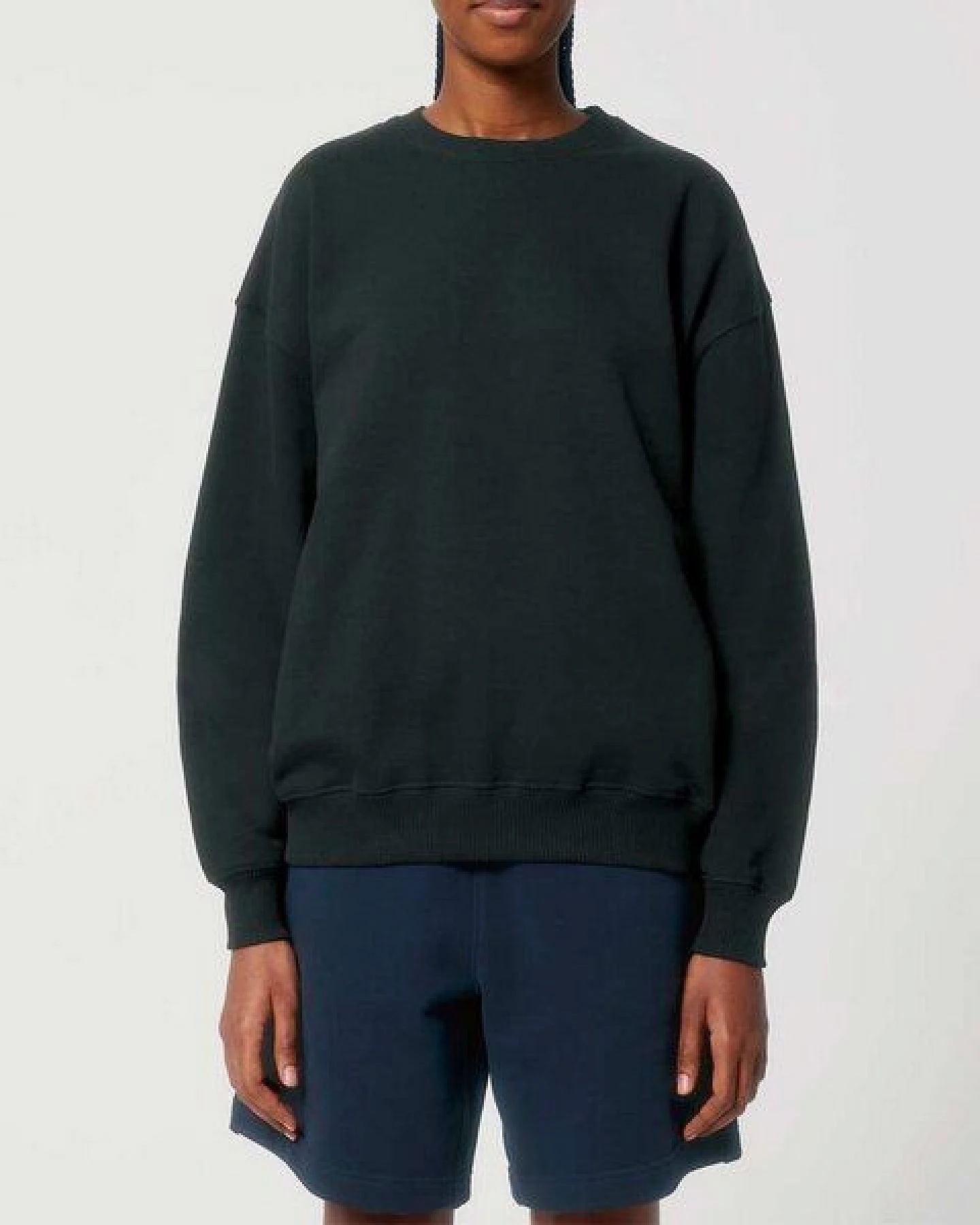 YTWOO Oversized Sweatshirt aus reiner Bio-Baumwolle, Dry Handfeel – Ansicht 3