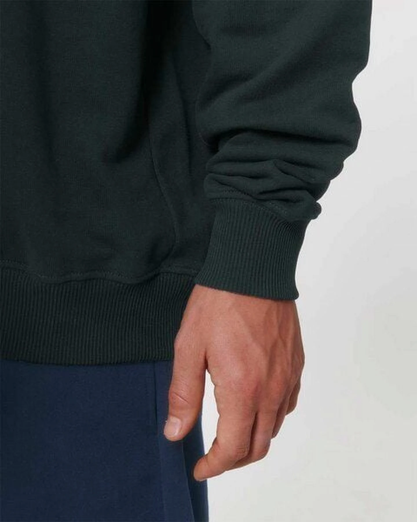 YTWOO Oversized Sweatshirt aus reiner Bio-Baumwolle, Dry Handfeel – Ansicht 4