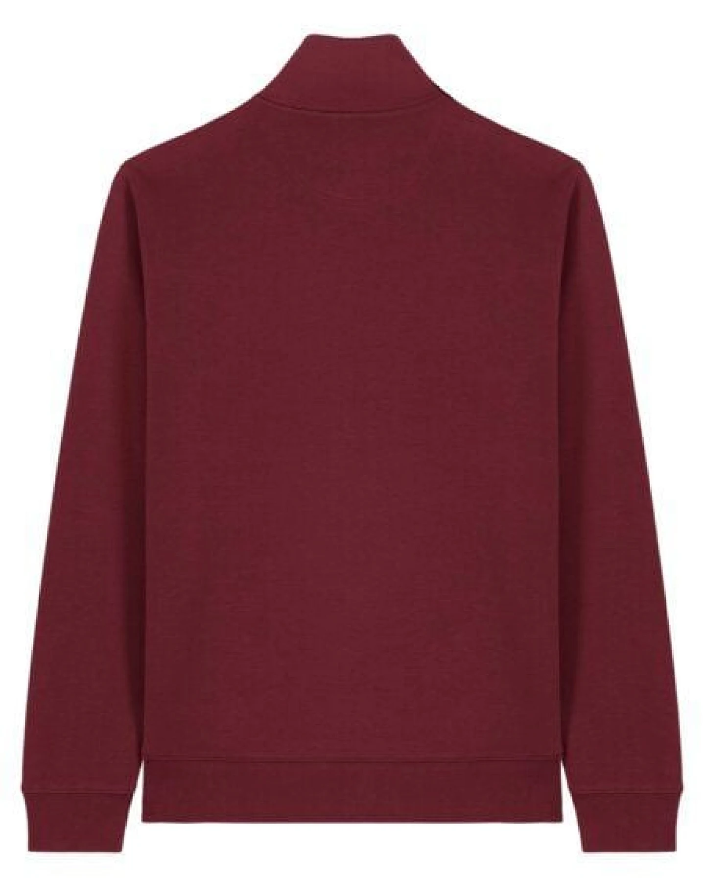YTWOO Basic Unisex Quater-Zip-Sweatshirt Nachhaltig – Ansicht 3