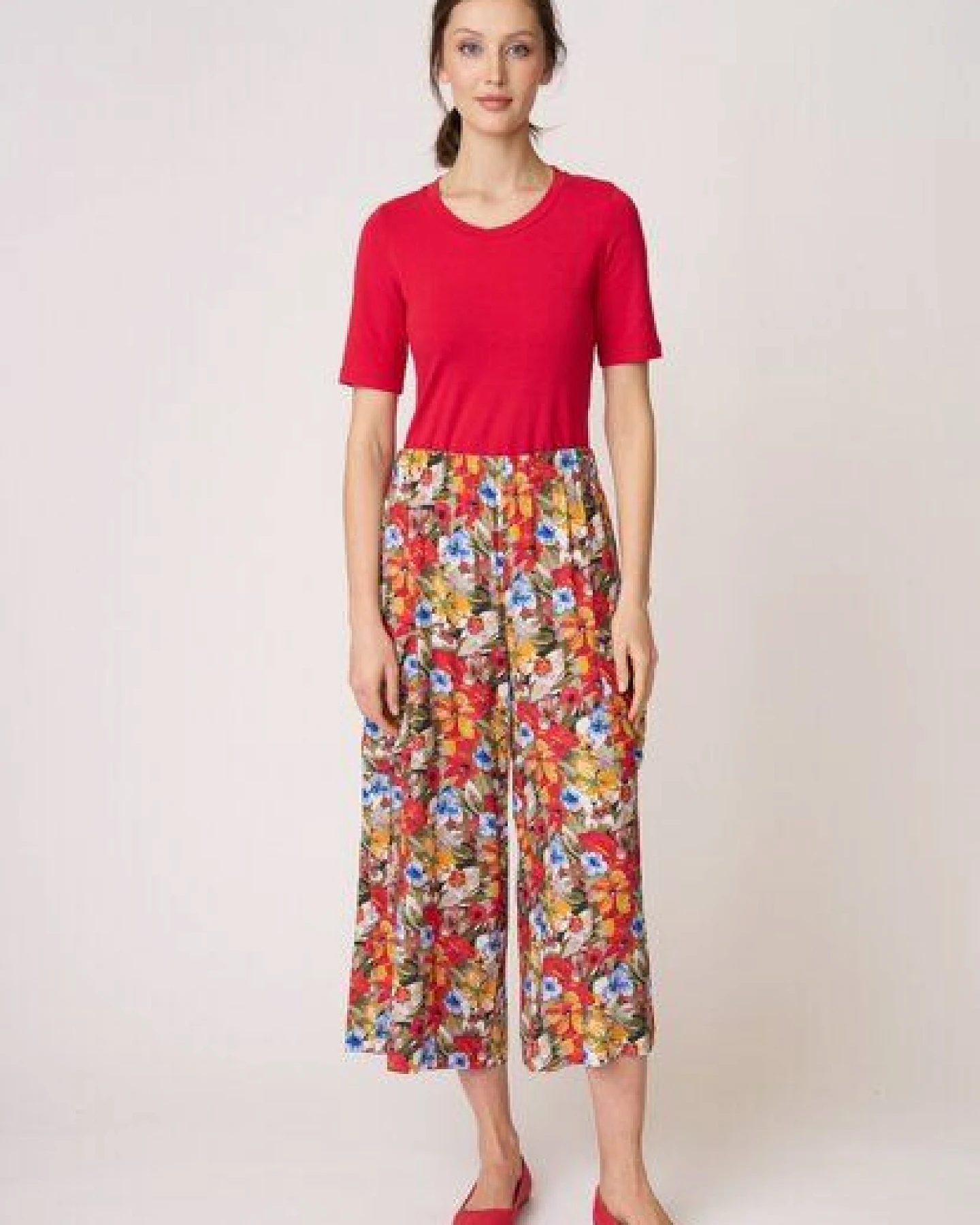 LANA Organic Stoffhose aus Viskose, Modell Helena – Ansicht 2