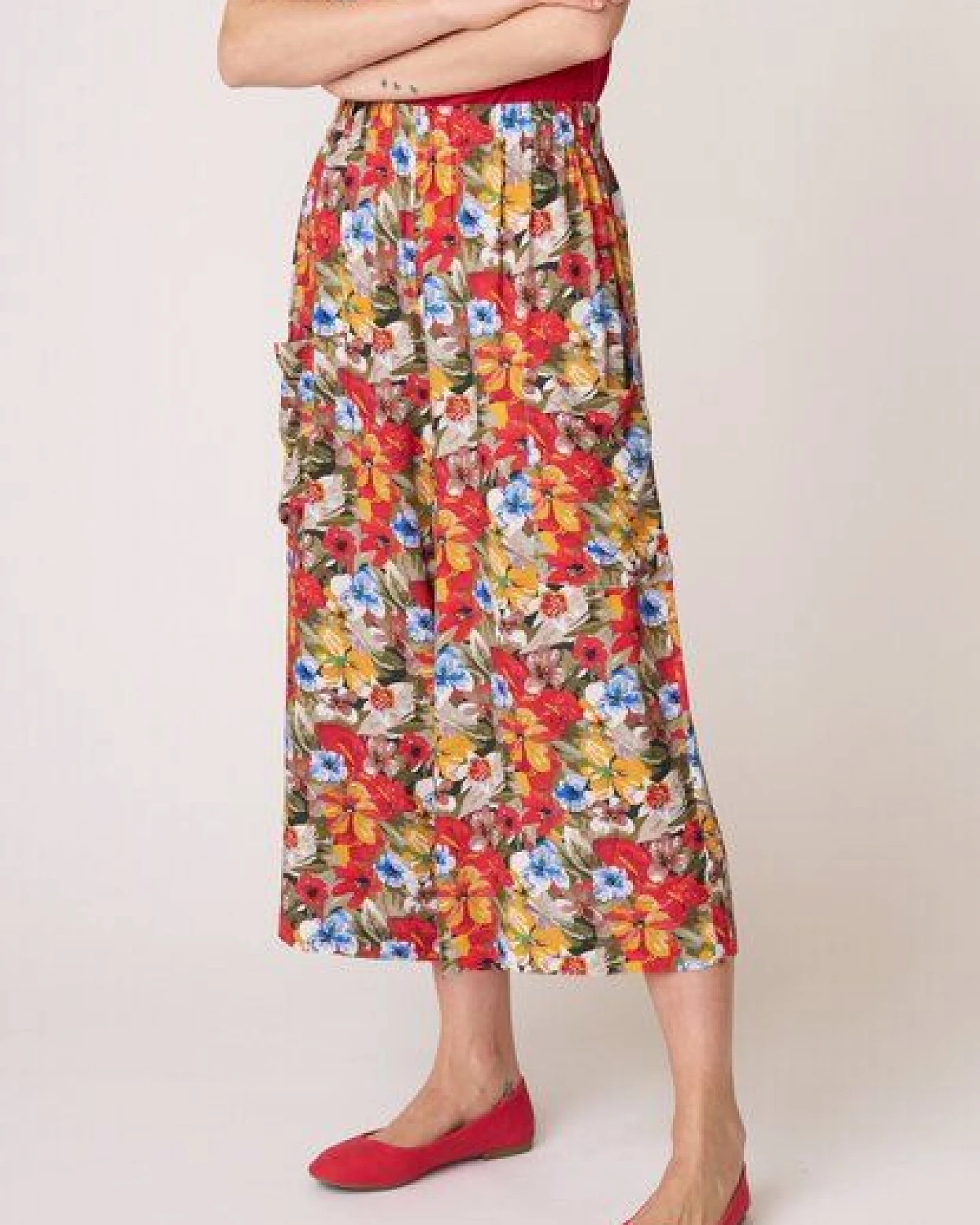 LANA Organic Stoffhose aus Viskose, Modell Helena – Ansicht 3