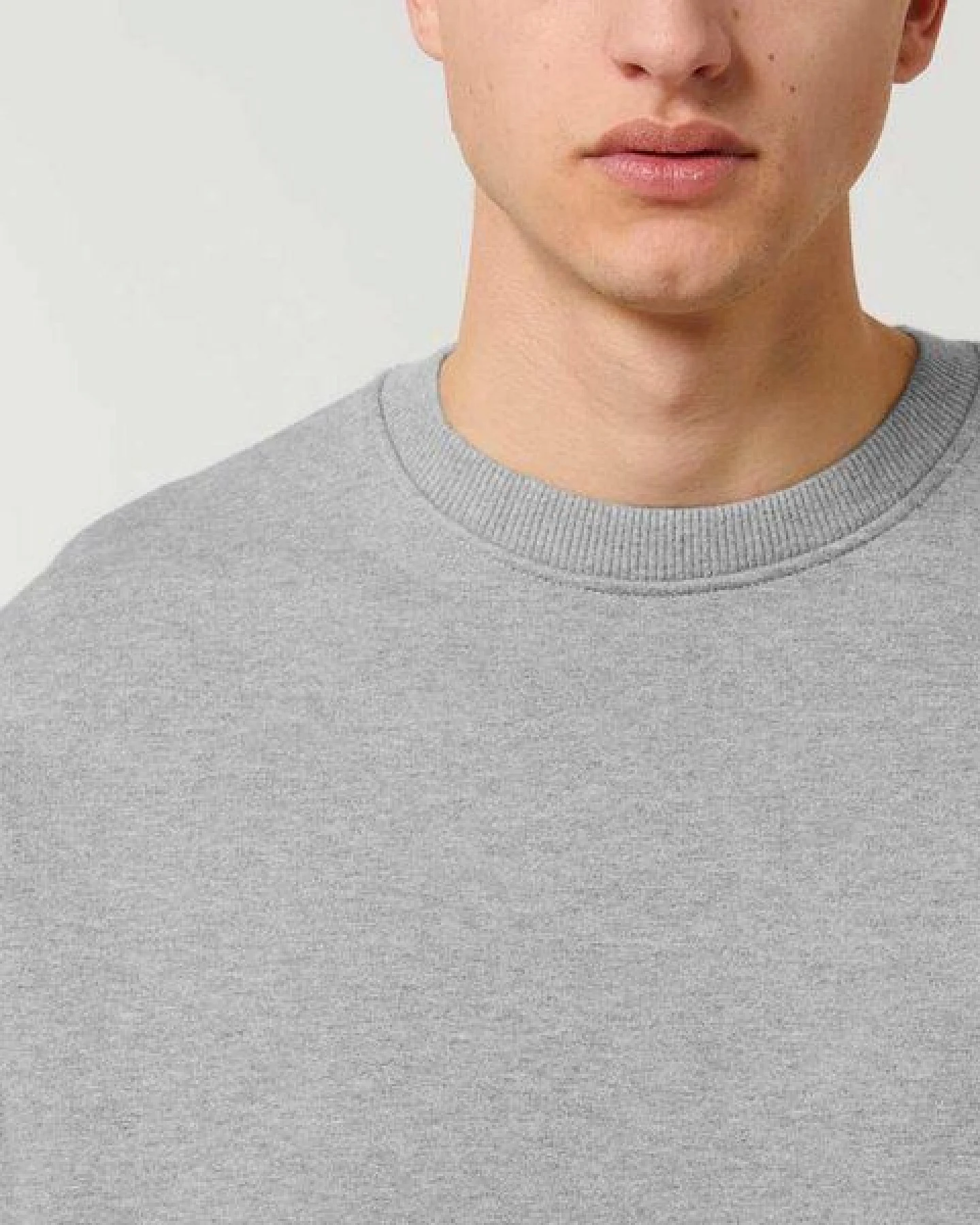 YTWOO Dicker schwerer Sweater aus Bio-Baumwolle – Ansicht 2