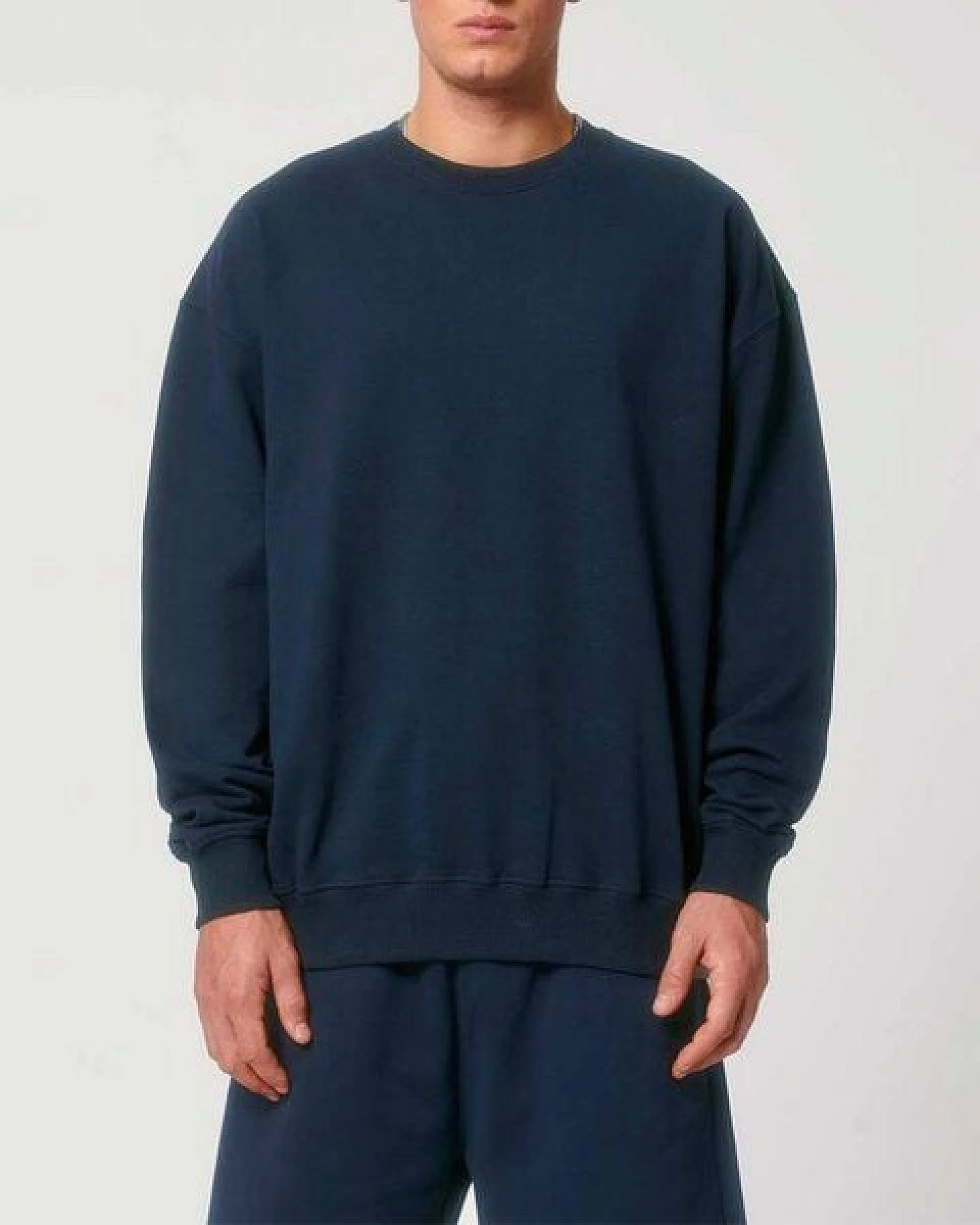 YTWOO Oversized Sweatshirt aus reiner Bio-Baumwolle, Dry Handfeel – Ansicht 3