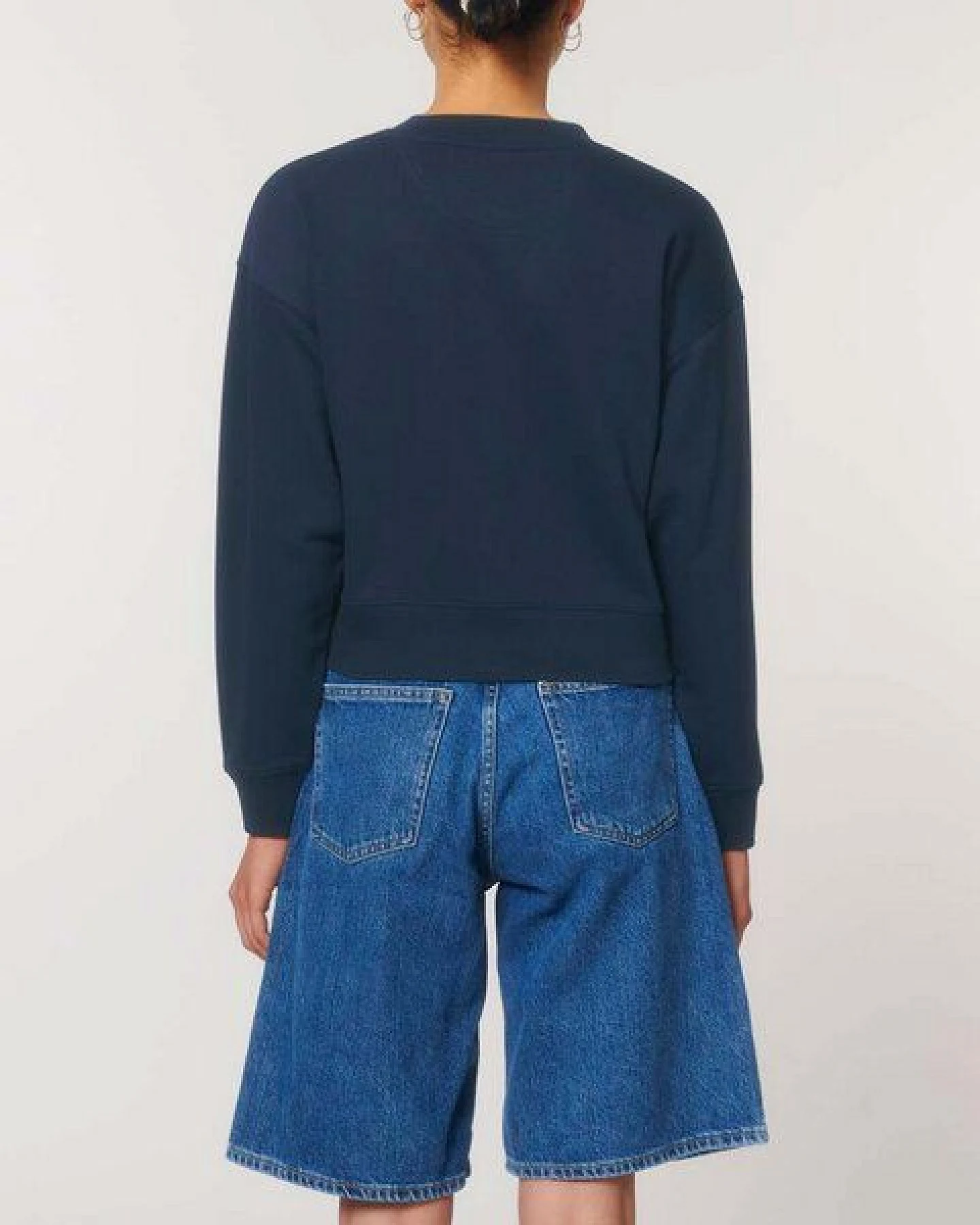 YTWOO Kurz geschnittenes Damen Sweatshirt – Ansicht 4