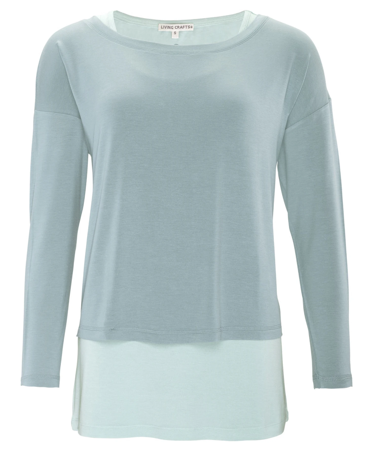 Damen 2 in 1 Performance-Shirt Petrol – Ansicht 2